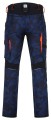 Spodnie robocze elastyczne ARDON®CREATRON®CAMO niebieskie moro