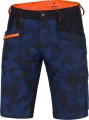Spodnie krótkie robocze elastyczne ARDON®CREATRON®CAMO niebieskie moro