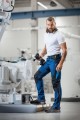 Spodnie robocze elastyczne do pasa ARDON®ULTRITE® granatowe