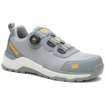 Buty robocze półbuty Cat Caterpillar Inductor Tech Lo S3 ESD zapięcie boa szare