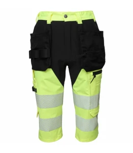 Bryczesy z elastycznymi elementami MASHUP PLUS Hi-vis Klasa 1