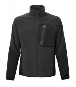 Bluza polarowa BoSafety Torino ciemnoszara-czarna