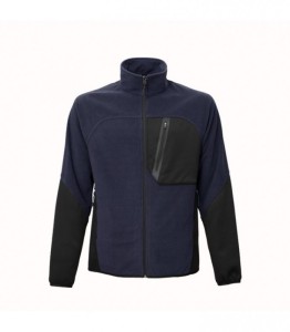 Bluza polarowa BoSafety Torino granatowo-czarna