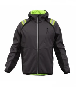 Kurtka robocza softshell funkcjonalna TOPEK BoSafety czarna