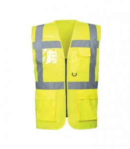 Kamizelka roobocza odblaskowa BoSafety  Hi-Vis – lekkość i funkcjonalność w klasie 2 zółta