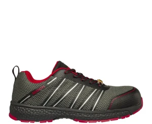 Buty robocze półbuty Bennon VECTRA S1P ESD NM Grey/red Low
