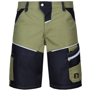 Spodenki robocze elastyczne Lander Spandex Procera zielone