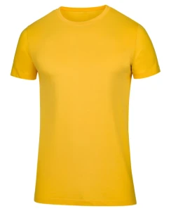 Bluzka koszulka bawełniana t-shirt Ardon żółta