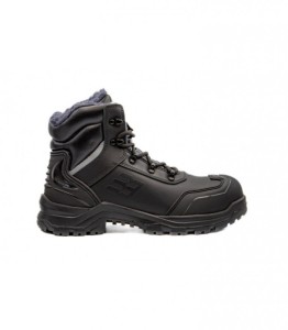 Buty robocze zimowe trzewiki ocieplane Triton S3S BoSafety czarne