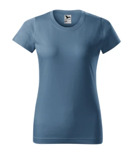 Koszulka bawełniana damska Malfini Basic denim