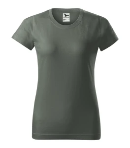 Koszulka bawełniana damska Malfini Basic ciemna khaki