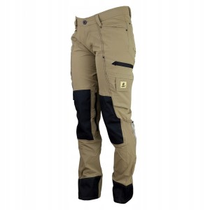 Spodnie robocze Urgent bojówki mocne elastyczne URG 769 beżowe