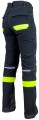 SPODNIE ROBOCZE DO PASA SOFTSHELL URGENT 719 ELASTYCZNE ODBLASKOWE