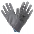 RĘKAWICE URGENT IMPREGNOWANE POKRYTE GUMĄ  12 PAR