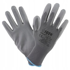 Rękawice Urgent impregnowane pokryte gumą 12 par