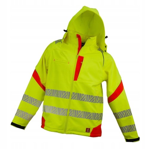 KURTKA ROBOCZA URGENT OSTRZEGAWCZA ODBLASKOWA HV SOFTSHELL URG 8723