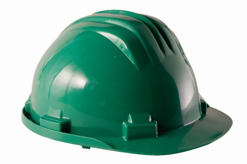 KASK ROBOCZY OCHRONNY HEŁM  ZIELONY