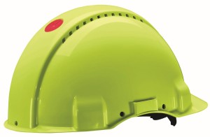 Kask roboczy ochronny hełm Ardon zielony neonowy fluo