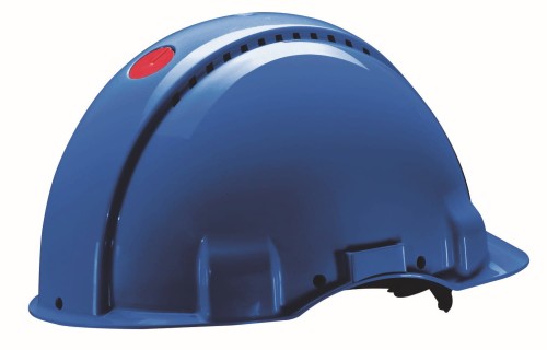 KASK ROBOCZY OCHRONNY HEŁM  NIEBIESKI