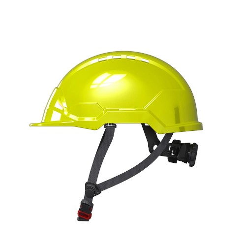 KASK ROBOCZY OCHRONNY HEŁM  FLUO NEONOWY