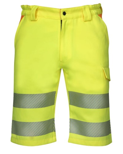 SPODENKI ROBOCZE KRÓTKIE SZORTY ARDON®SIGNAL ŻÓŁTE HV OSTRZEGAWCZE FLUO