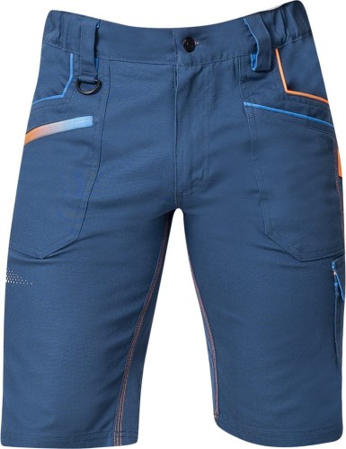 SPODENKI ROBOCZE KRÓTKIE SZORTY ARDON®CREATRON NIEBIESKI NEON