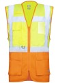 KAMIZELKA OSTRZEGAWCZA ODBLASKOWA HV  ARDON®SIGNAL  ŻÓŁTO/POMARAŃCZOWA
