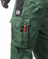 SPODNIE ROBOCZE ARDON®VISION 02 ZIELONE DLA WYSOKICH