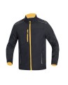 KURTKA SOFTSHELL ARDON®VISION CZARNO POMARAŃCZOWA