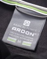 KURTKA SOFTSHELL ARDON®Breeffidry STRETCH CIEMNOSZARA
