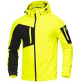 KURTKA SOFTSHELL ARDON®CITYCONIC®Hi-vis ŻÓŁTA OSTRZEGAWCZA