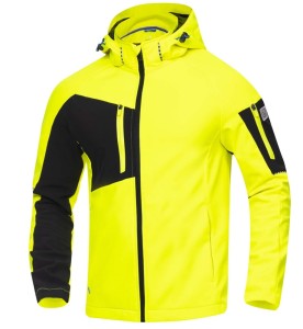 Kurtka softshell ARDON®Cityconic® Hi-Vis żółta ostrzegawcza