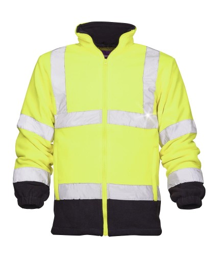 BLUZA POLAR OSTRZEGAWCZA  HiViz ARDON®REF401 ŻÓŁTA