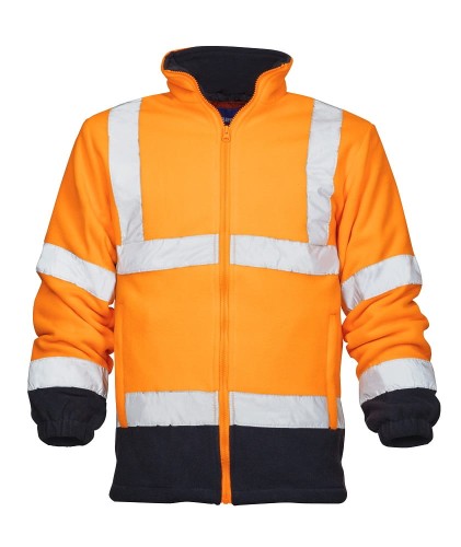BLUZA POLAR OSTRZEGAWCZY HiViz ARDON®REF402 POMARAŃCZOWY