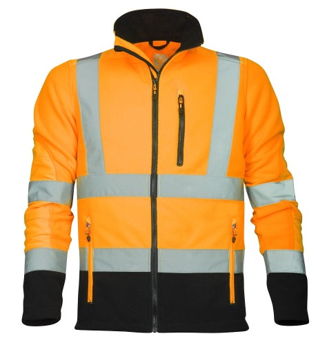 BLUZA POLAR OSTRZEGAWCZA  HiViz ARDON®SIGNAL POMARAŃCZOWY