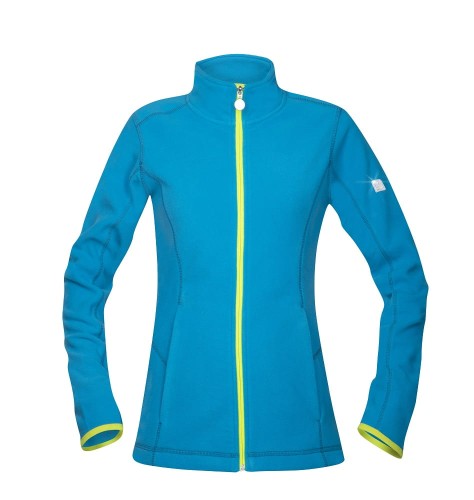 BLUZA POLAR DAMSKA ARDON®FLORET TURKUSOWA