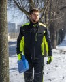 BLUZA ROBOCZA ZIMOWA  ARDON®NEON CZARNO-ŻÓŁTA