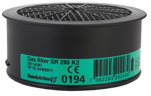 FILTR  SUNDSTRÖM - SR 295 K2 do półmasek i masek całotwarzowych