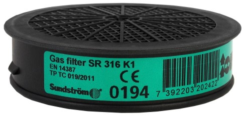 FILTR SUNDSTRÖM - SR 316 K1 do półmasek i masek całotwarzowych