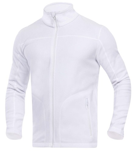 BLUZA POLAROWA  ARDON®JOFLEX BIAŁA