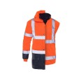 PROLUMO 5IN1 KURTKA ROBOCZA  OCIEPLANA POMARAŃCZOWA HVP