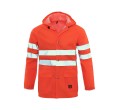 Probaaltic ubranie przeciwdeszczone ostrzegawcze fluo pomarańczowe