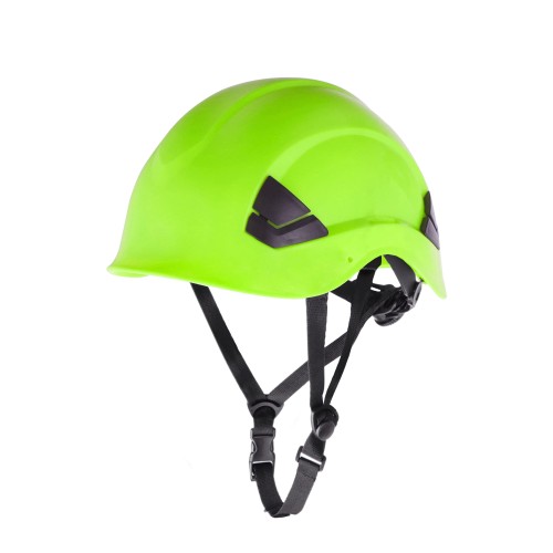 Kask hełm ochronny do pracy na wysokości Sallet neon zielony