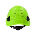 Kask hełm ochronny do pracy na wysokości Sallet neon zielony