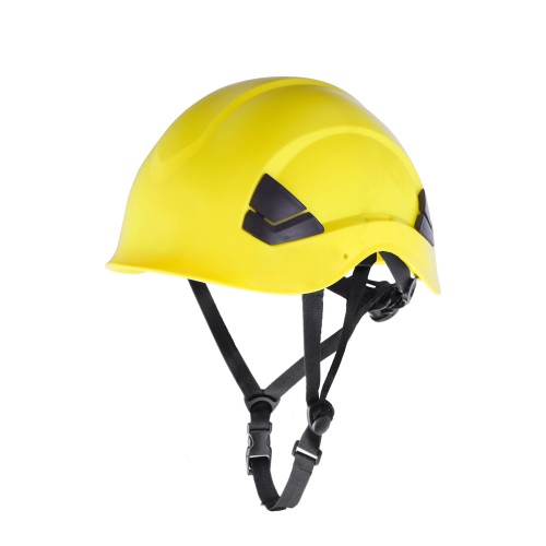 Kask hełm ochronny do pracy na wysokości Sallet żółty
