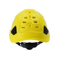 Kask hełm ochronny do pracy na wysokości Sallet żółty