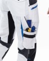 Ogrodniczki Ardon 4Xstretch® białe