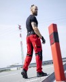 Spodnie robocze Ardon 4Xstretch® czerwone