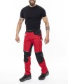 Spodnie robocze Ardon 4Xstretch® czerwone