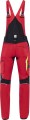 Ogrodniczki Ardon 4Xstretch® czerwone